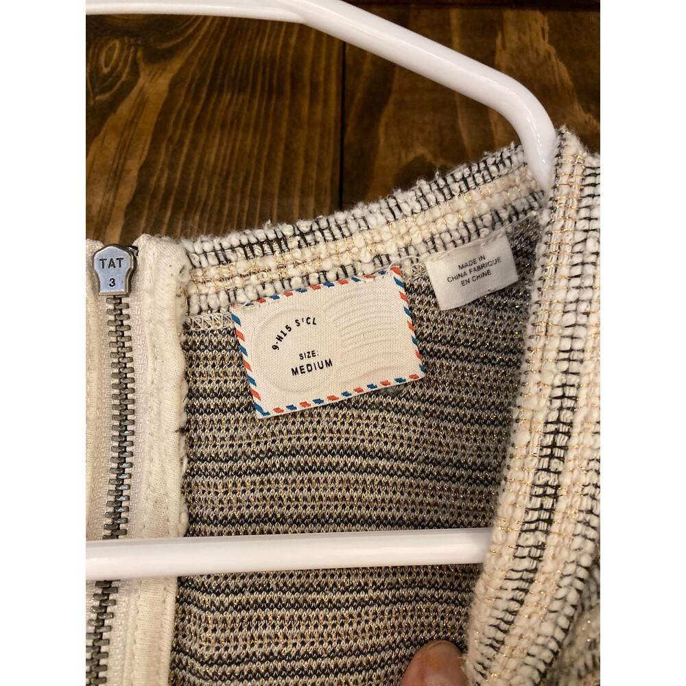 Anthropologie Postmark Postage Tweed Top - Picture 3 of 4